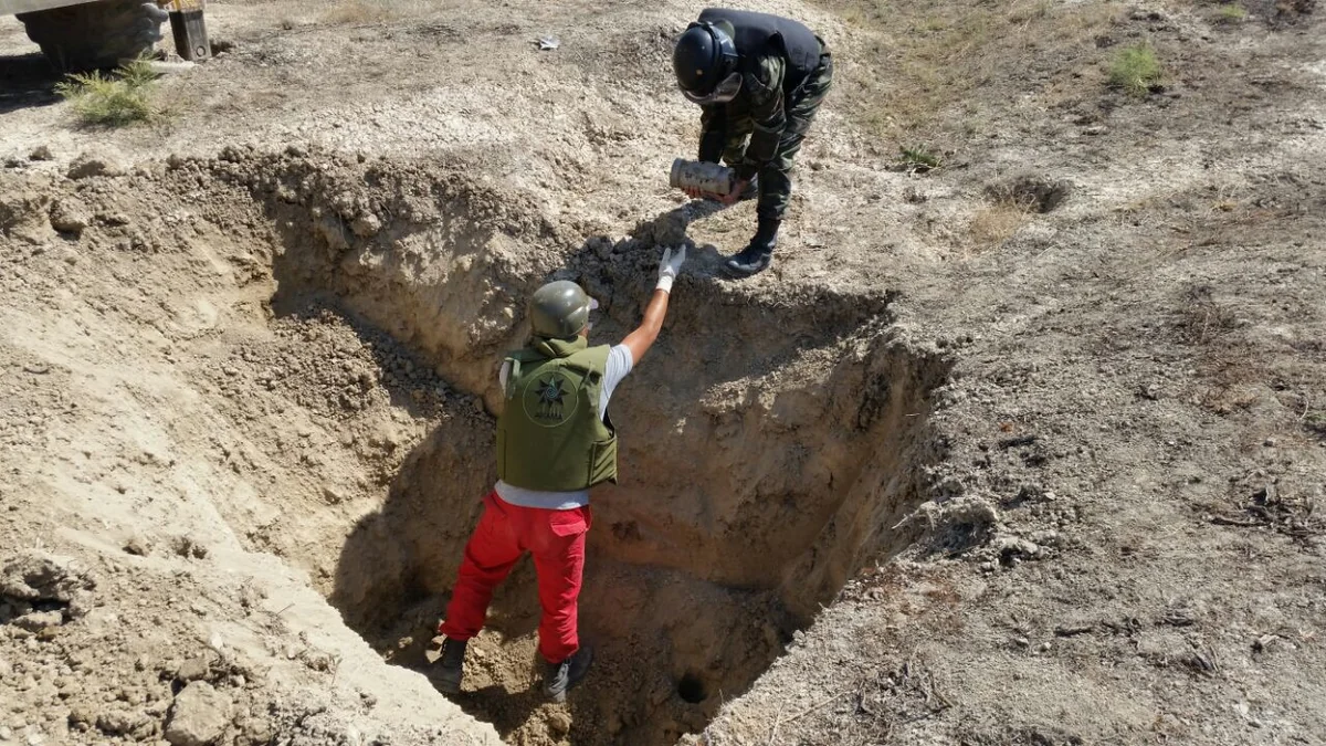 Xızıda 64 ədəd partlamamış hərbi sursat aşkar edilib