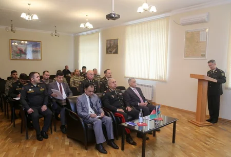 Əfqanıstan səfiri Azərbaycan Ali Hərbi Məktəbində olub