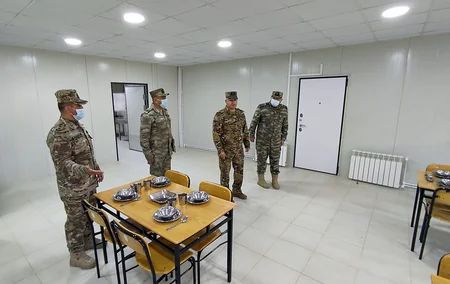 New modular military unit commissioned in Azerbaijan's Aghdam district