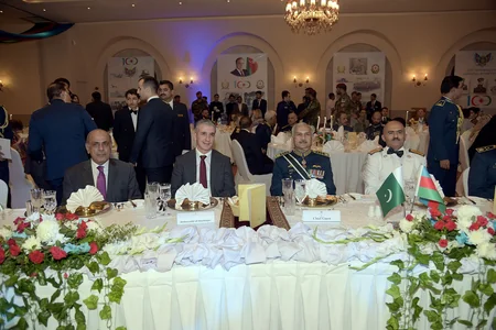 Azərbaycan Ordusunun 100 illik yubileyi Pakistanda təntənəli qeyd olunub