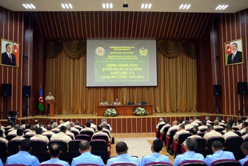 Training and Education Center of Azerbaijani Armed Forces hosts a meeting