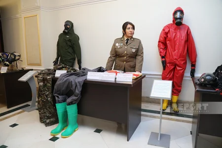 FHN Ümumdünya Mülki Müdafiə Gününə həsr olunan tədbir keçirib