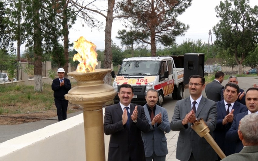 ​Ağstafa, Cəlilabad, Qobustan, Beyləqan və Bərdə rayonlarının daha 7 kəndinə qaz verilib