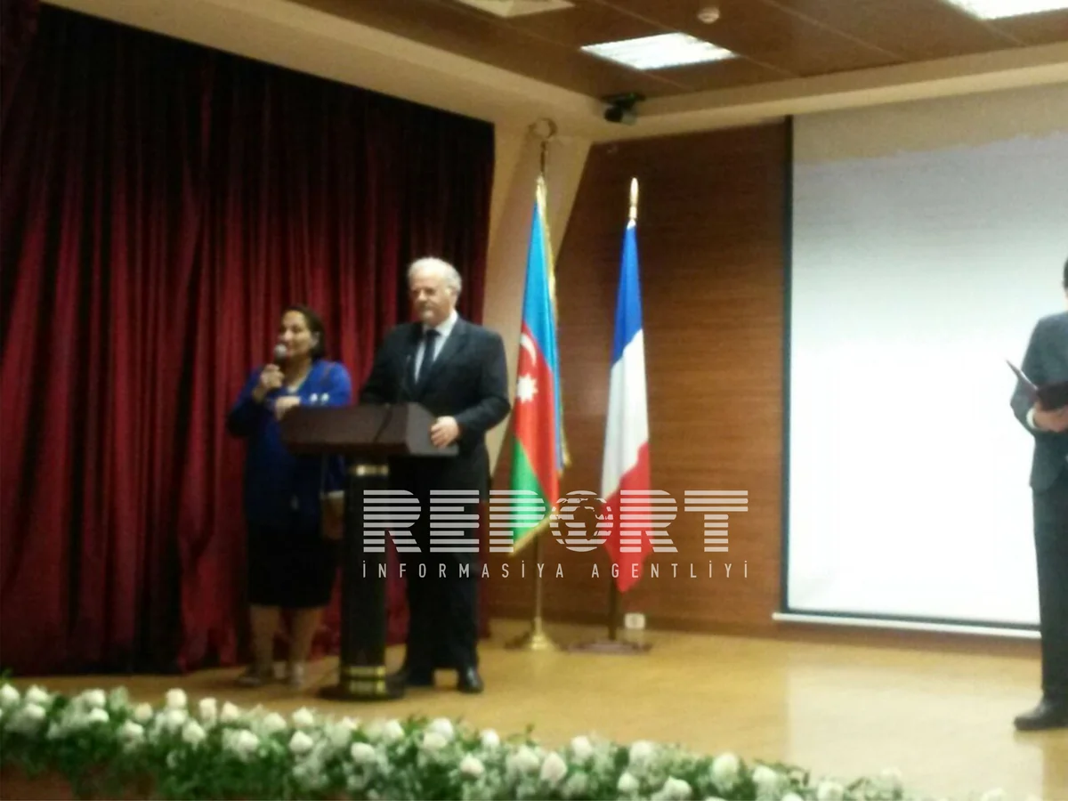 Day of France hosted at educational complex in Baku