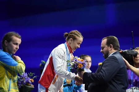 Minsk 2019: Mariya Stadnik qızıl medal qazanıb - FOTO