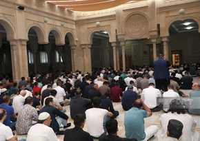 Eid al-Adha prayer held in Azerbaijan