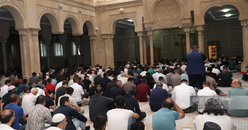 Eid al-Adha prayer held in Azerbaijan