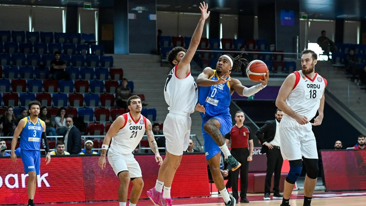 Azərbaycan Basketbol Liqası: Gəncə ardıcıl üçüncü qələbəsini qazanıb
