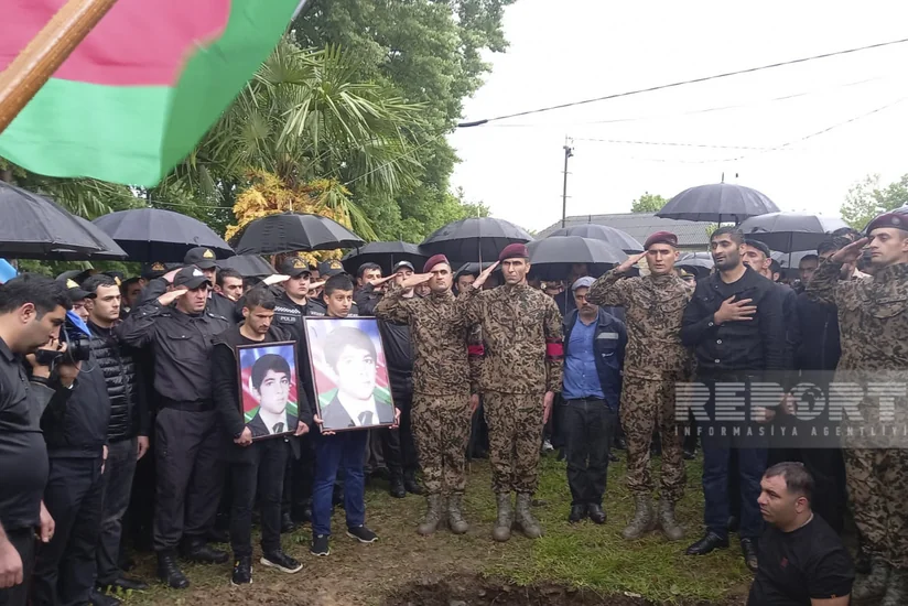 В селе Кергелан простились с шехидом Первой Карабахской войны