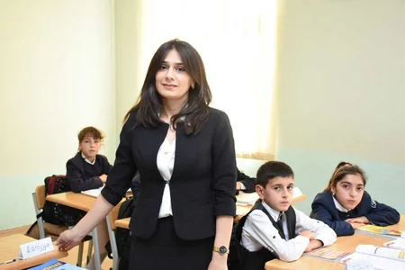 Bir müəllimin arzusu - Quba məktəblərindən - REPORTAJ