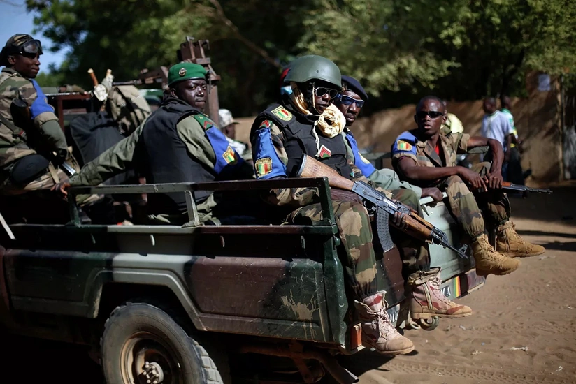Gunfire heard at Mali army base