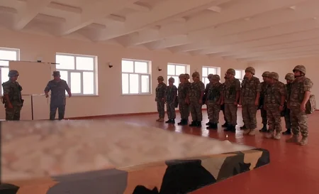 Azərbaycan Ordusunun hərbi birliyinin təlimi keçirilib - VİDEO
