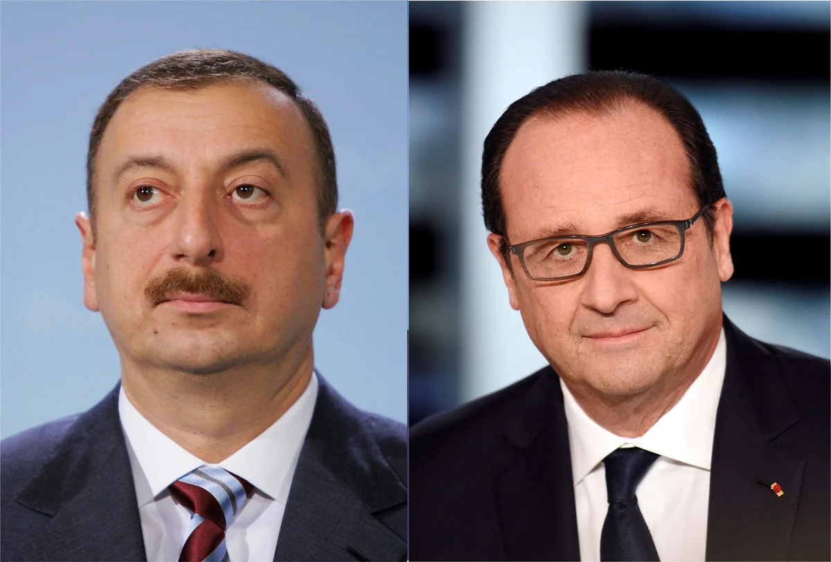 Azərbaycan Prezidenti Parisdəki qətliamla bağlı fransalı həmkarına başsağlığı verib