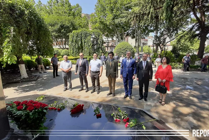Azərbaycan diplomatları Tbilisidə peşə bayramlarını qeyd edirlər