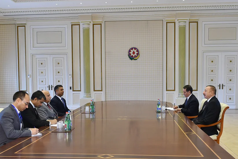 President Ilham Aliyev receives Indian minister of state for external affairs