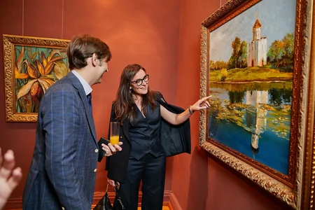 Bakıda Cəmilə Hacıyevanın Septem multisensor sərgisi açılıb - FOTO