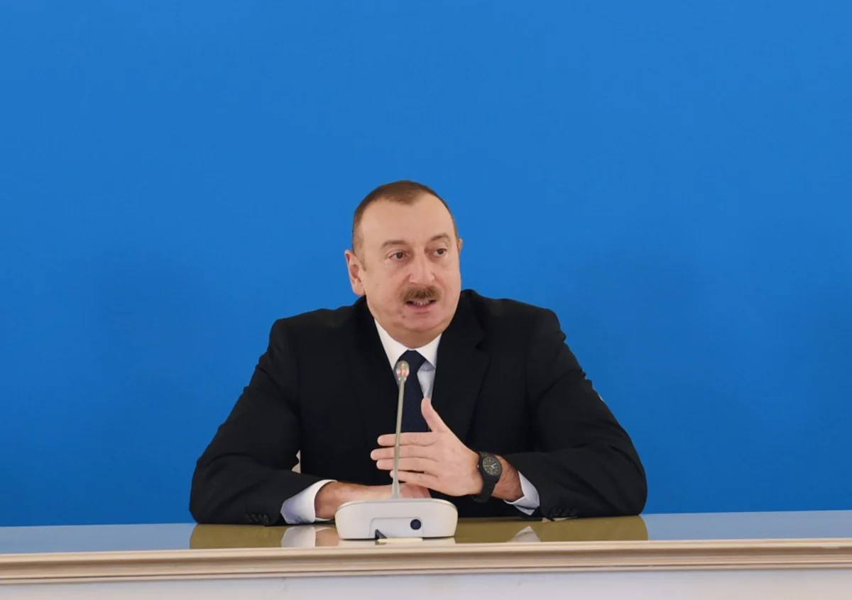 Prezident İlham Əliyev: Bu gün Azərbaycan nefti bəzi Avropa ölkələrinin neft istehlakının 40 faizini təşkil edir