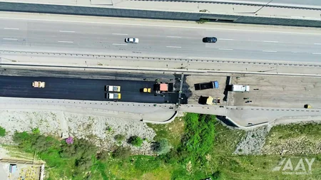 Bakı Dairəvi avtomobil yolunun bir hissəsində təmir işləri aparılıb