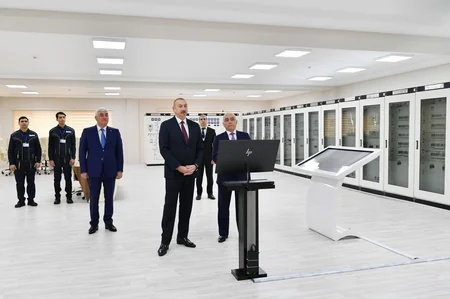 Prezident Azərenerji ASC-nin Dübəndi yarımstansiyanın açılışında iştirak etdi - YENİLƏNİB