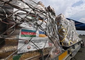 Из Баку и Гянджи отправлена очередная партия гумпомощи в Украину