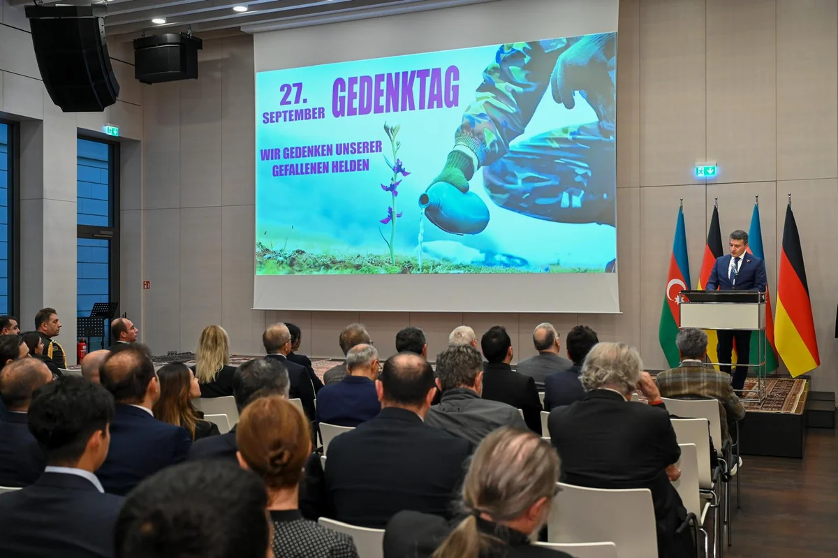 Berlində Anım Günü qeyd edilib