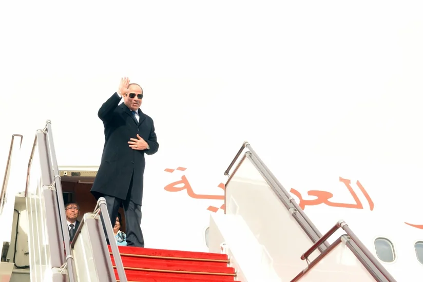 Завершился визит президента Египта в Азербайджан