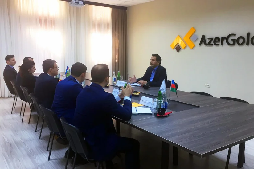 Представитель влиятельной аффинажной компании Швейцарии ознакомился с деятельностью AzerGold
