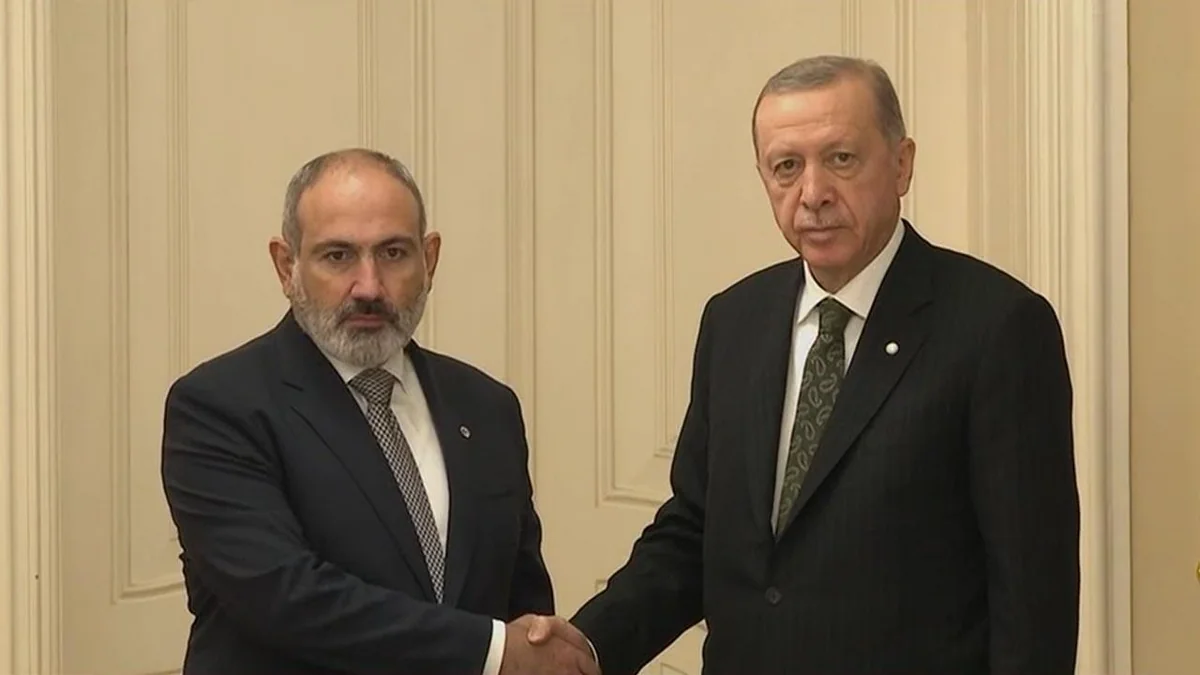Erdogan, Pashinyan reiterate commitment toward normalizing bilateral relations