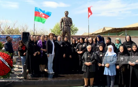 Naxçıvanda şəhidin xatirəsi doğulduğu kənddə əbədiləşdirilib