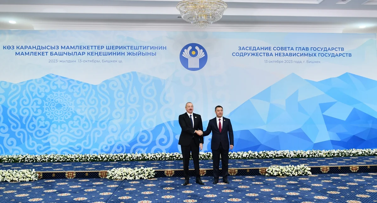 Azərbaycan Prezidenti Bişkekdə MDB Dövlət Başçıları Şurasının məhdud tərkibdə iclasında iştirak edib - YENİLƏNİB-3