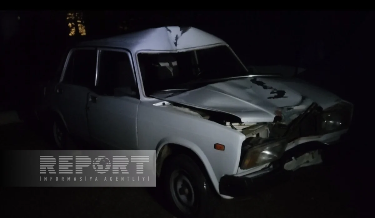 Tovuzda piyadanı avtomobil vuraraq öldürüb 