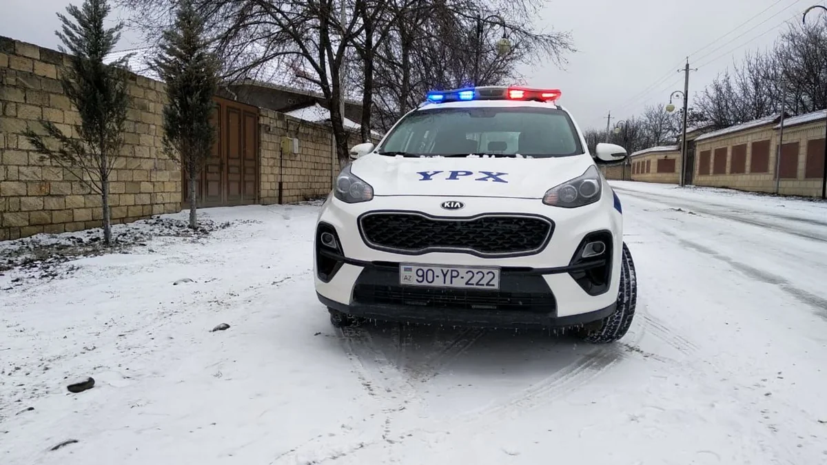 Yol polisi dağlıq və dağətəyi bölgələrə gedən sürücülərə müraciət edib