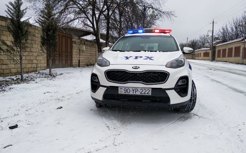 Yol polisi dağlıq və dağətəyi bölgələrə gedən sürücülərə müraciət edib