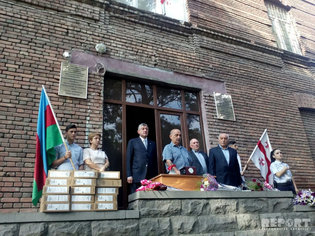 Azerbaijani-language schools in Georgia solemnly mark new academic year