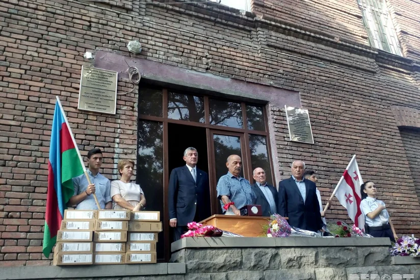 Azerbaijani-language schools in Georgia solemnly mark new academic year
