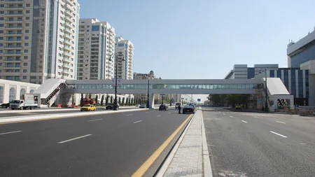​Heydər Əliyev prospekti yan yol sabah açılır