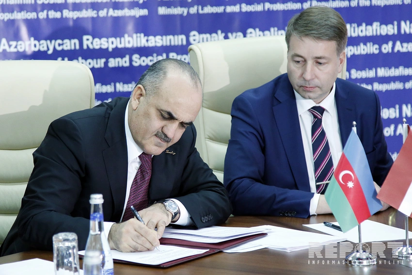Azərbaycanla Latviya arasında memorandum imzalanıb - FOTO