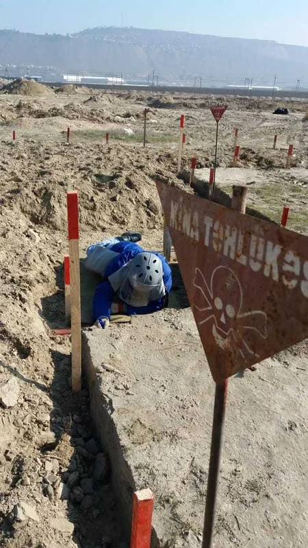 Ötən ay Azərbaycanda 158 ədəd partlamamış hərbi sursat tapılıb