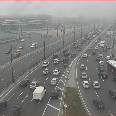 Bakının bir sıra yollarında tıxac var - SİYAHI