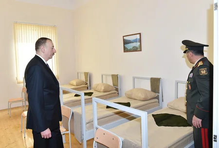​Azərbaycan Prezidenti Hərbi Dəniz Qüvvələri bazasının açılışında iştirak edib