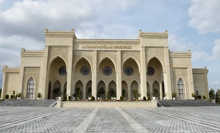 President Ilham Aliyev, First Lady Mehriban Aliyeva attend opening of Aghdam Mugham Center