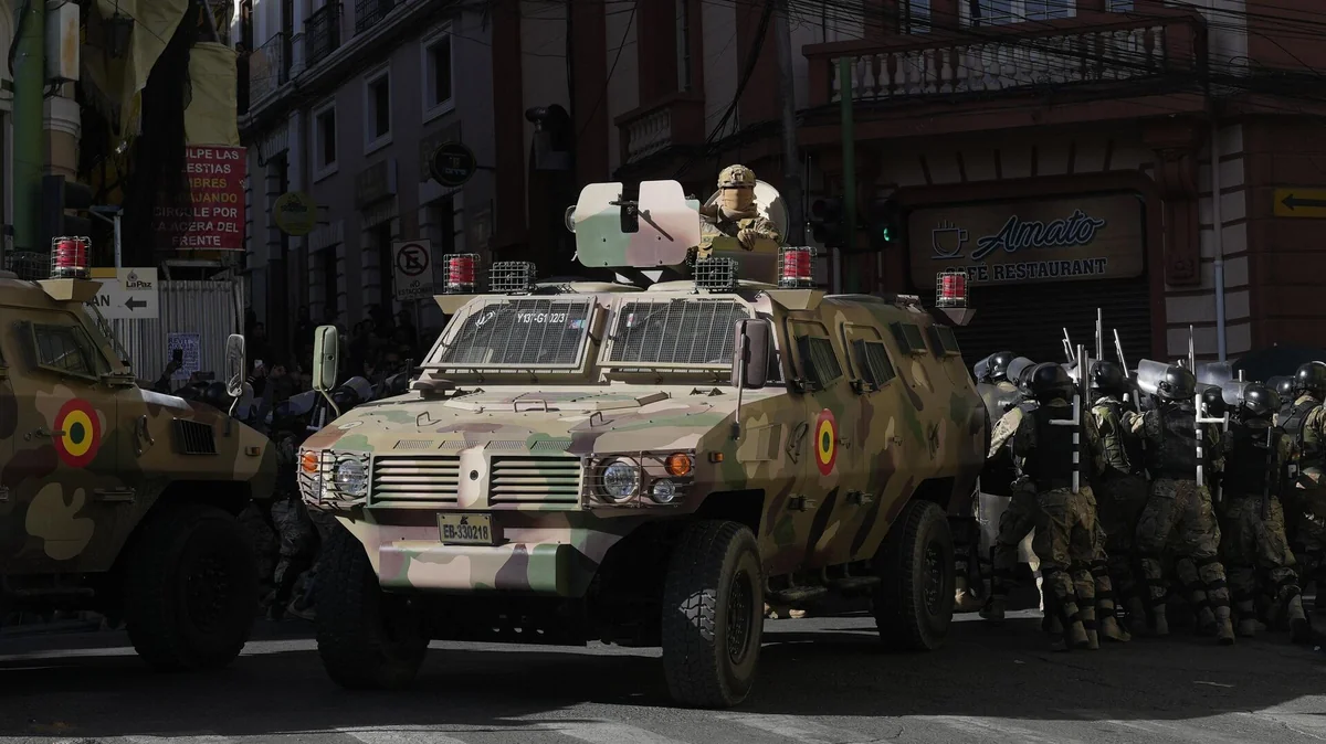 21 detained in Bolivia in connection with failed coup attempt