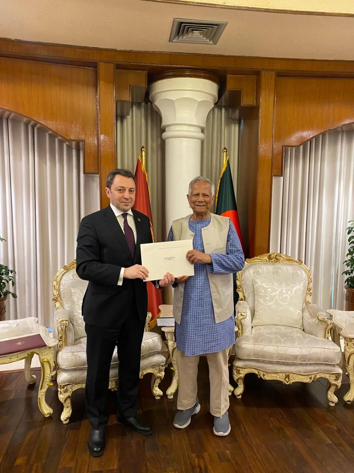 Azerbaijani President invites Bangladesh's PM to 17th ECO Summit
