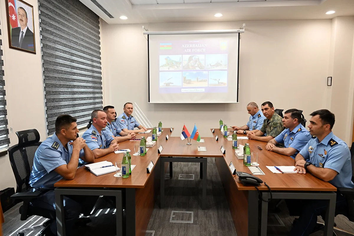 Specialist meeting between Azerbaijani and Serbian Air Forces is held