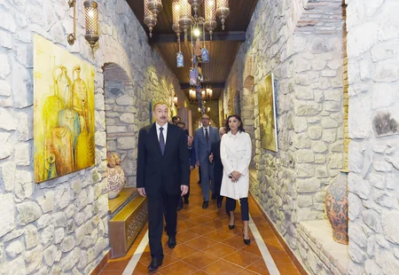 Şəkidə “ABAD” Keramika və Tətbiqi Sənət Mərkəzinin açılışı olub