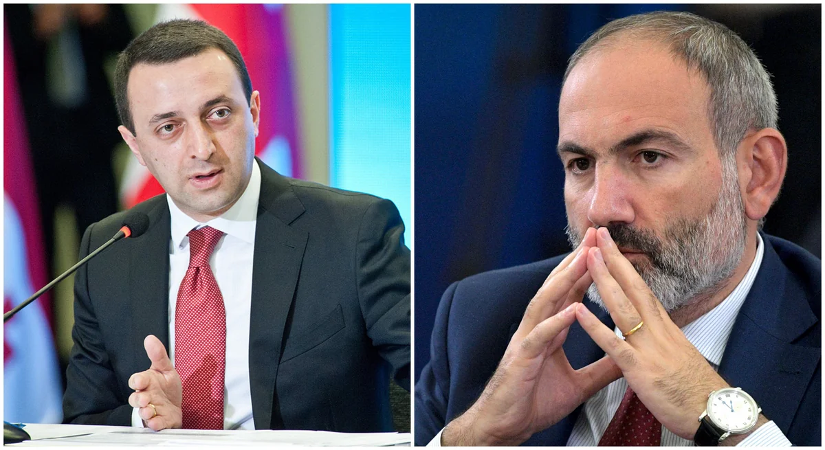 Georgian, Armenian PMs hold phone talk