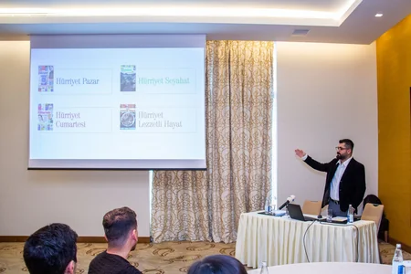 Türkiyəli jurnalist çap mediası subyektlərinin nümayəndələri üçün təlim keçib