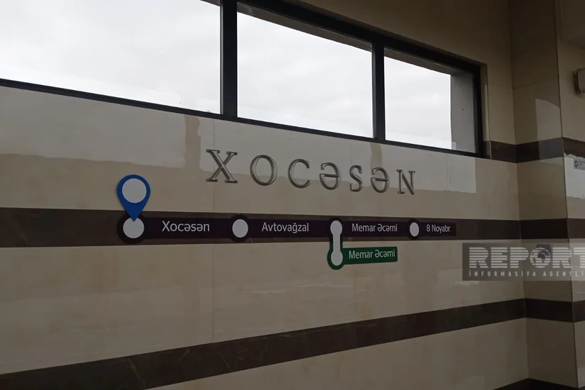 “Xocəsən” metro stansiyasında gündəlik daşınan sərnişin sayı açıqlanıb
