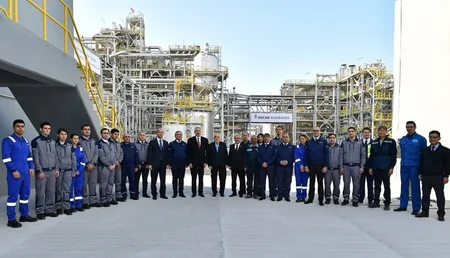 Prezident İlham Əliyev Sumqayıtda “SOCAR karbamid” zavodunun açılışında iştirak edib - YENİLƏNİB