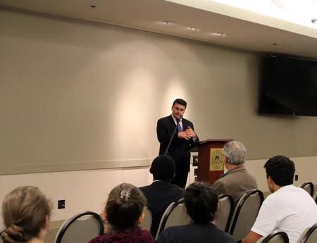 Azerbaijani Consul General delivered a speech in Los Angeles
